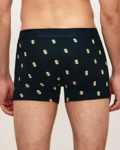 Clearance Boxer en coton avec iprié bière Homme Boxers À Motifs