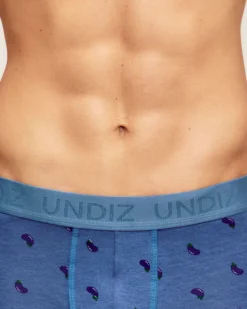 Discount Boxer en coton iprié aubergine Homme Boxers À Motifs