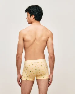 Outlet Boxer en coton iprié cocktai et citron Homme Boxers À Motifs