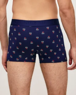 Hot Boxer en coton iprié ouron Homme Boxers À Motifs