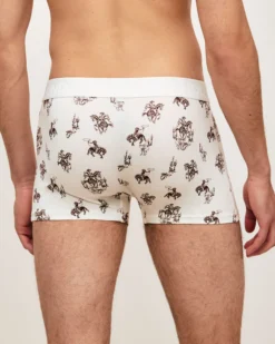 Outlet Boxer en coton otif cowboy Homme Boxers À Motifs