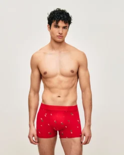 Clearance Boxer en coton otif page Homme Boxers À Motifs