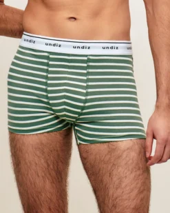New Boxer en coton à rayure Homme Boxers À Motifs
