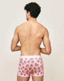 Clearance Boxer icrofibre otif patèque Homme Boxers À Motifs