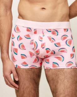 Clearance Boxer icrofibre otif patèque Homme Boxers À Motifs