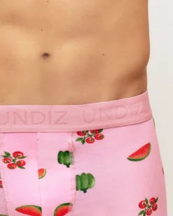 Boxer en coton otif fruit Homme Boxers À Motifs