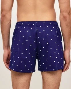Hot Caeçon en coton avec iprié cœur Homme Caleçons À Motifs