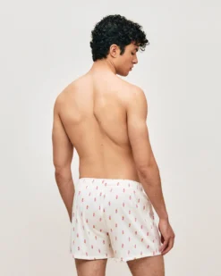 Sale Caeçon en coton otif gace Homme Caleçons À Motifs