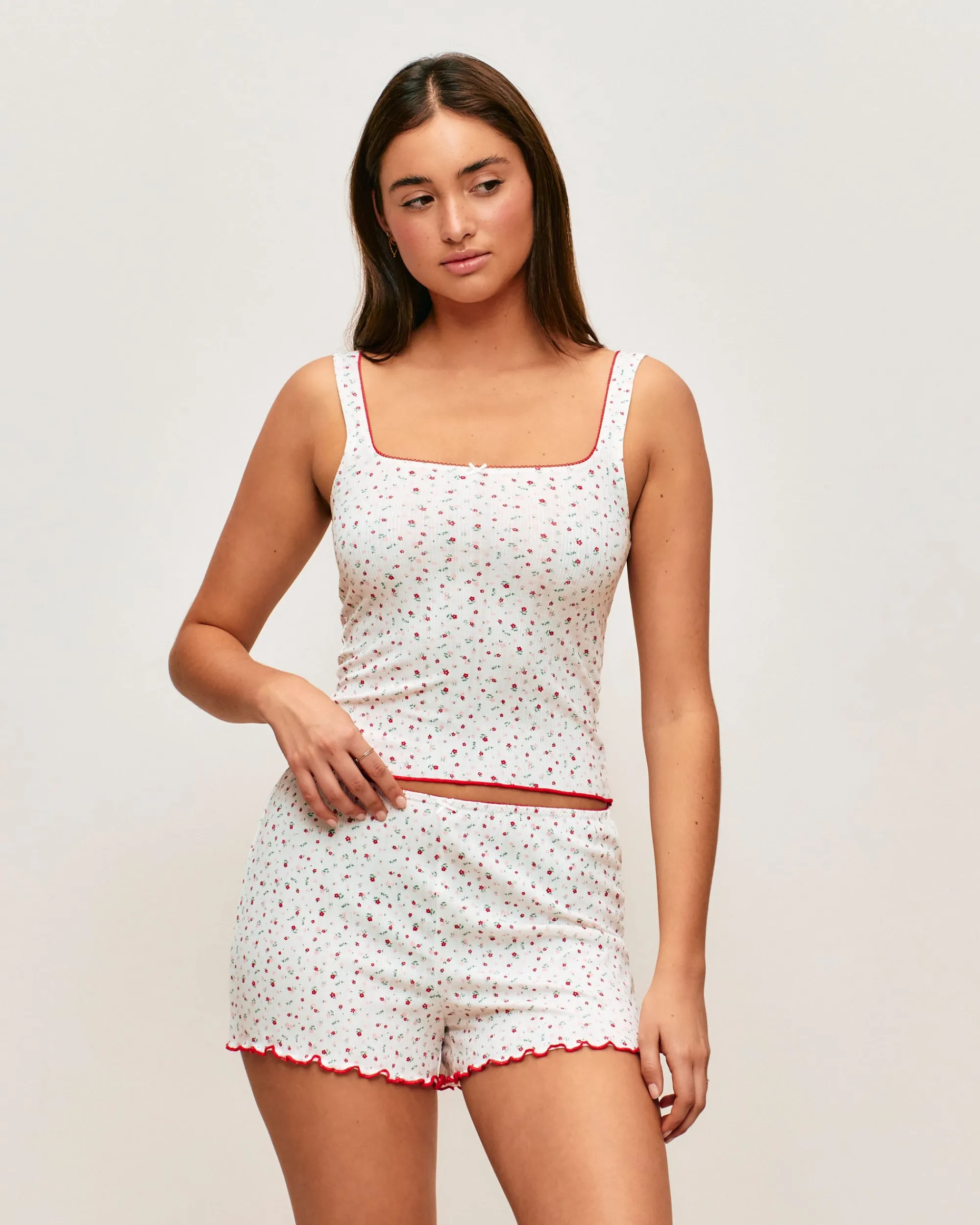 Outlet Caraco en jerey otif feur Hauts De Pyjamas