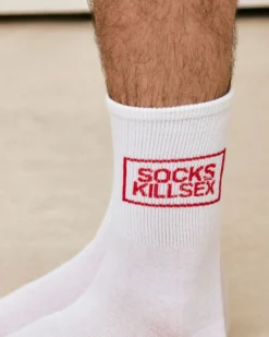 Discount Chaussettes coton à message Socks kill sex Homme Chaussettes Et Chaussons