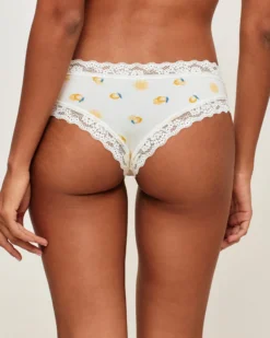 Clearance Cheeky en coton otif citron Shortys Et Boxers