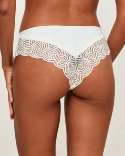 Outlet Cheeky icrofibre et dentee Culottes Mariage|Shortys Et Boxers
