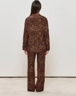 Cheie iprié éopard Hauts De Pyjamas