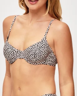 Corbeille - Haut de maillot de bain léopard Corbeille