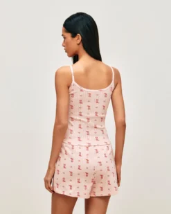 Discount Débardeur en pointee avec iprié feur et antiag Hauts De Pyjamas