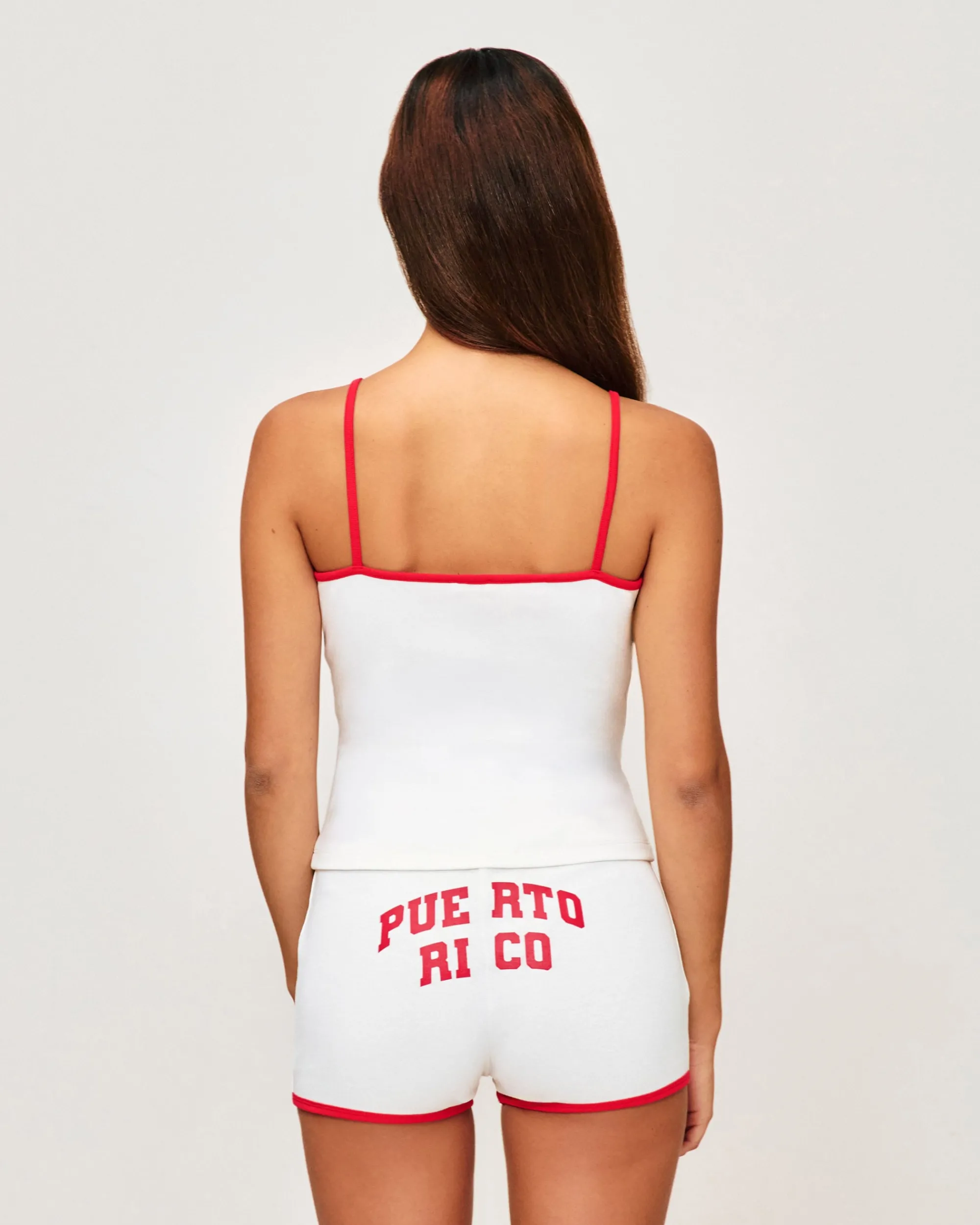 Outlet Débardeur à fine bretee en jerey "Puerto Rico" Hauts De Pyjamas