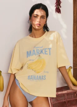 New Enebe en jerey avec otif Tropica arket Sets De Pyjamas