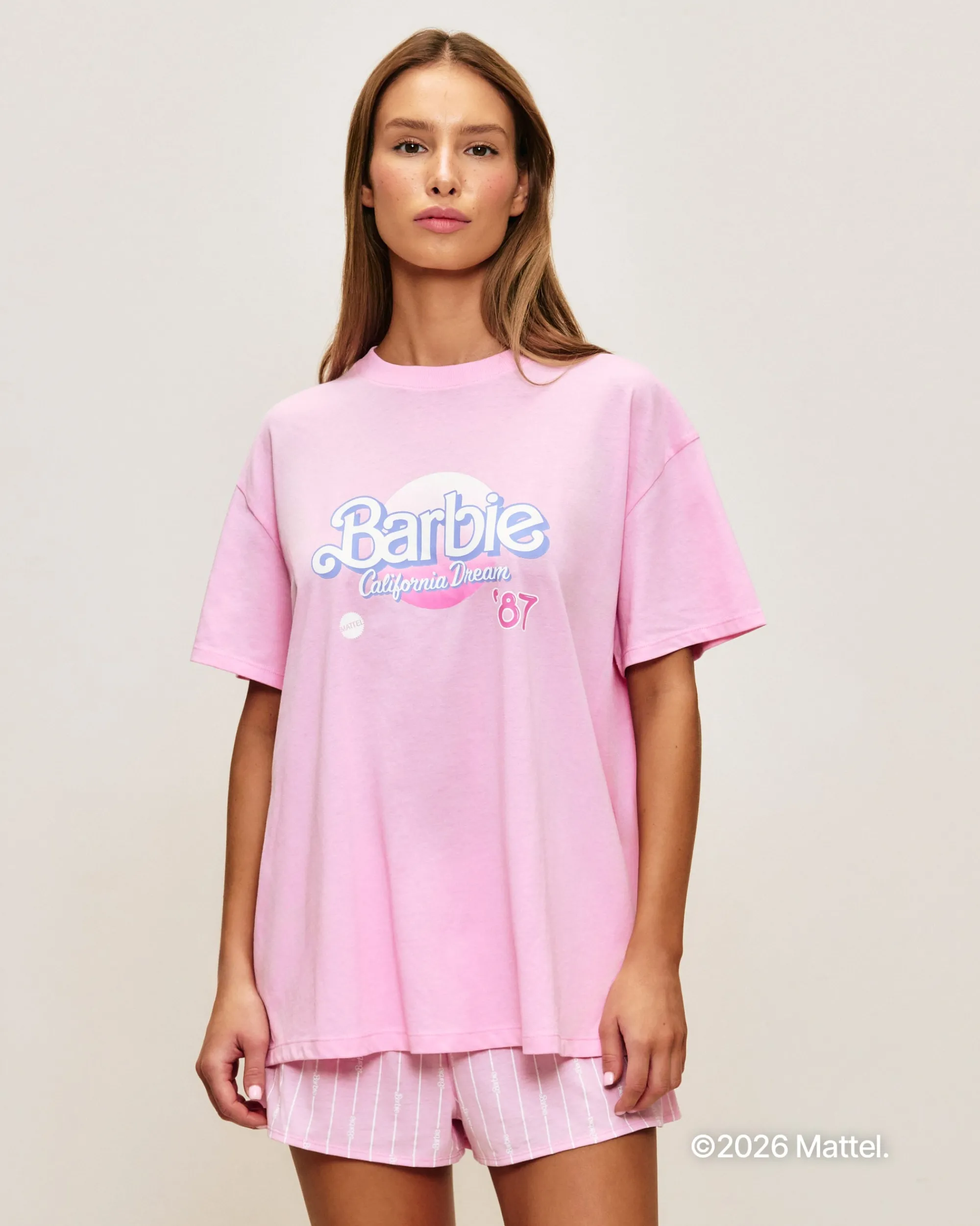 Online Enebe t-hirt et hort en Jerey Barbie Sets De Pyjamas