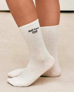 Hot Lot de 3 paires de chaussettes coton à motifs Chaussettes
