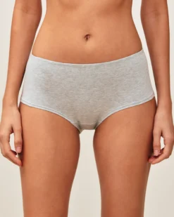 Sale ot de 3 horty en coton uni Lots De 2 & 3|Shortys Et Boxers