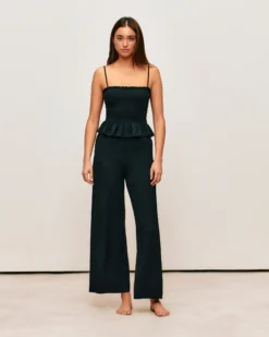 Best Pantaon atière texturée Pantalons De Pyjamas|Pantalons