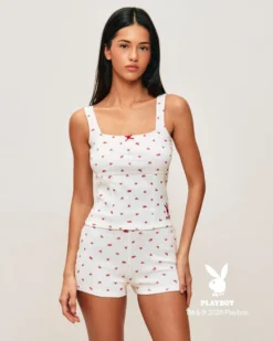Online hort en coton Payboy avec iprié roe Shorts De Pyjamas