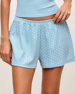 hort en jerey à otif étoie Shorts De Pyjamas