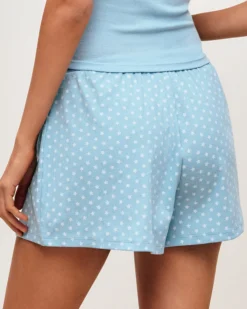 hort en jerey à otif étoie Shorts De Pyjamas