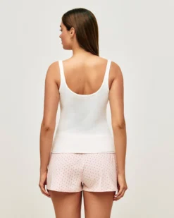 Sale hort en jerey à poi Shorts De Pyjamas
