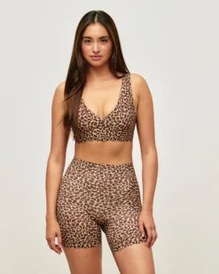 Hot horty en icrofibre et iprié éopard Shortys Et Boxers