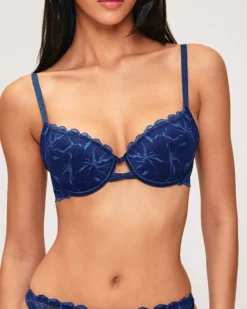 Hot Soutien-gorge ampliforme en dentelle florale Ampliformes|Avec Armatures