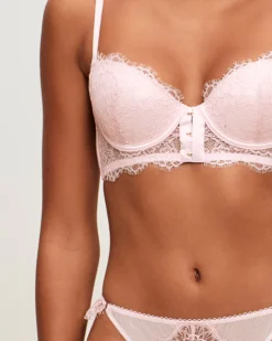Outlet Soutien-gorge ampliforme en dentelle florale Ampliformes|Avec Armatures