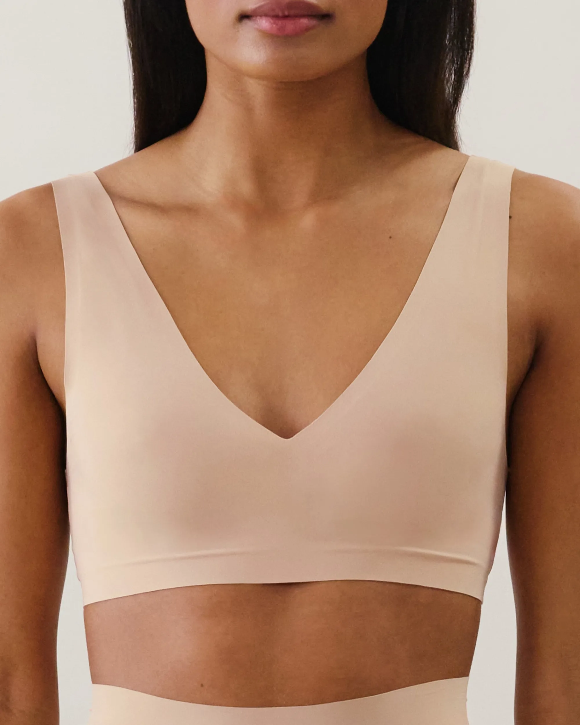 outien-gorge braière en icrofibre Sans Armature|Soutiens-Gorge Invisible