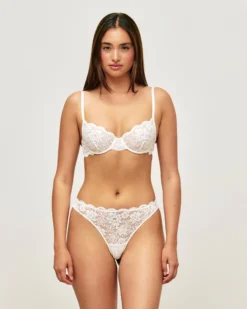 Soutien-gorge corbeille en dentelle florale Corbeilles|Soutiens-Gorge Mariage