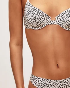 New Soutien-gorge corbeille microfibre léopard Avec Armatures|Soutiens-Gorge Invisible