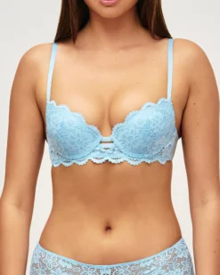 Discount Soutien-gorge push-up en dentelle florale Avec Armatures|Push-Up