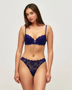 Outlet Soutien-gorge push-up en dentelle florale Avec Armatures|Push-Up