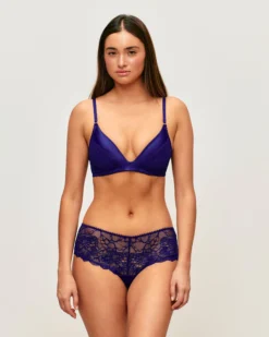 Best Soutien-gorge push-up en satin et dentelle Sans Armature|Push-Up