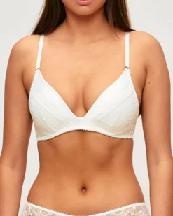 Online Soutien-gorge push-up en satin et dentelle Sans Armature|Push-Up
