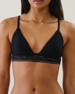 Outlet outien-gorge triange en dentee Sans Armature|Soutiens-Gorge Dentelle