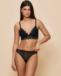 outien-gorge triange en dentee Sans Armature|Push-Up