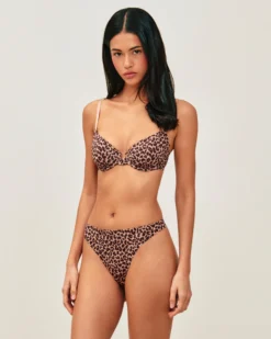 Clearance tring en icrofibre iprié éopard Tangas