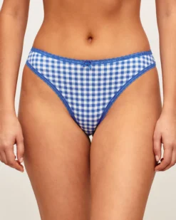 Tanga en coton vichy Tangas