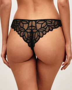 Tanga en eh avec broderie forae Tangas