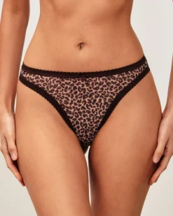 Discount Tanga en eh à otif éopard Tangas