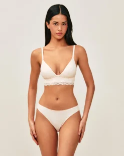 Online Tanga en icrofibre et dentee Culottes Mariage|Tangas