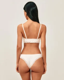 Online Tanga en icrofibre et dentee Culottes Mariage|Tangas