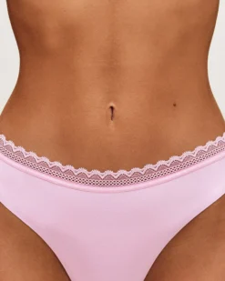 Tanga en icrofibre et dentee Tangas