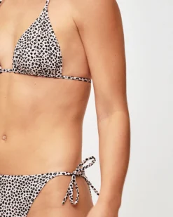 Online Triange - Haut de aiot de bain éopard Triangle