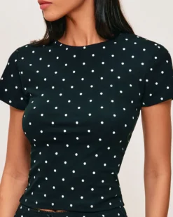 Outlet T-hirt en jerey iprié poi do nu Tops